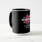 Mug Don de scientifique | La Chimie La Science Est Com (Devant gauche)