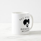 Mug Don d'Etudiants Vet Accepté (Devant droit)