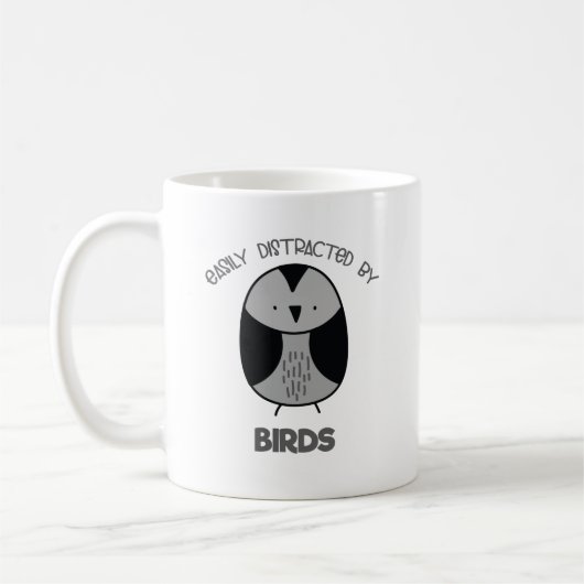 Mug Don d'Oiseau pour Oiseaux Observateurs Facilement (Gauche)