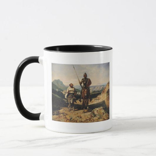Mug Don don Quichotte et Sancho (Gauche)
