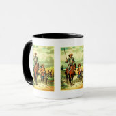 Mug Don don Quichotte et Sancho Panza (Devant gauche)