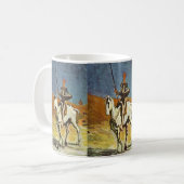 Mug Don don Quichotte et Sancho Panza par Daumier (Devant gauche)