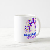 Mug Don d'un thérapeute respiratoire (Devant droit)