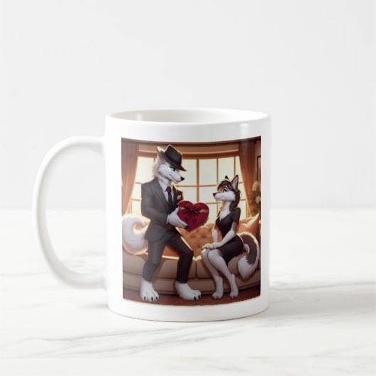 Mug Don Lupo Canino "Saint-Valentin"  (Gauche)