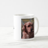 Mug Don photo de chien pour propriétaire de chien (Devant droit)