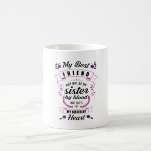 Mug don pour bestifier ma soeur âme, ma soeur par coeu