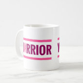 Mug Don pour le survivant du cancer - Guerrier (Devant gauche)
