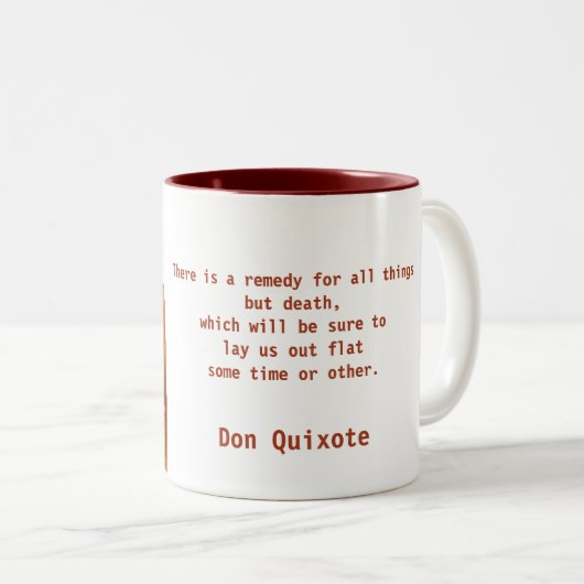 Mug Don Quichotte (Devant droit)