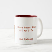 Mug Don Quichotte (Devant droit)