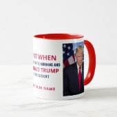 Mug Don républicain 2024 du président Trump (Devant droit)
