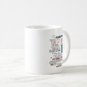 Mug Don spécial pour votre fille à ma fille (Devant droit)