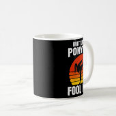 Mug Don’t Let The Ponytail Fool You Karate Kick (Devant droit)
