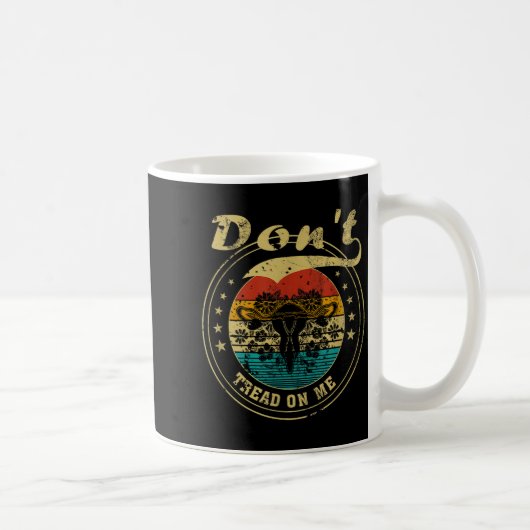 Mug Don’t Tread On Me Uterus (Droite)