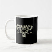 Mug Don’t Tread On Me Uterus Snake Pro Roe Feminist  (Gauche)