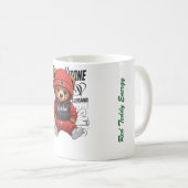 Mug Don Vitone – Red Teddy King Vitotone Bear – Red El (Devant droit)