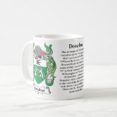 Mug Donahue, l'origine, la signification et la crête (Devant gauche)