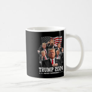 Mug Donald J Trump 2024 ne se rend jamais