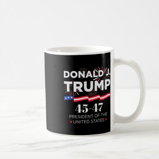 Mug Donald J. Trump 45 47 Jour de l'investiture du pré (Droite)