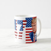 Mug Donald Trump 2024 Lauréat du 47e anniversaire de l (Devant droit)