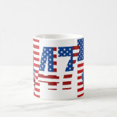 Mug Donald Trump 2024 Lauréat du 47e anniversaire de l (Centre)