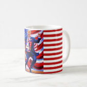 Mug Donald Trump 2024 Lauréat du 47e anniversaire de l (Devant droit)