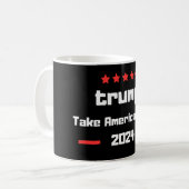 Mug Donald Trump 2024 redonne l'élection américaine (Devant gauche)
