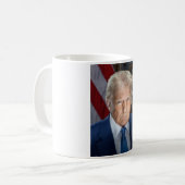 Mug Donald Trump 2025 Portrait du président américain (Devant gauche)