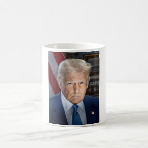Mug Donald Trump 2025 Portrait du président américain