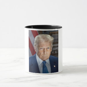 Mug Donald Trump 2025 Portrait du président américain