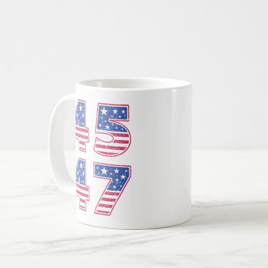 Mug Donald Trump 45-47 (Devant gauche)