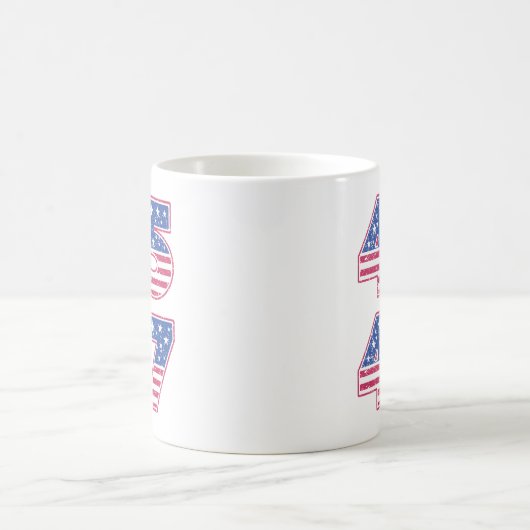 Mug Donald Trump 45-47 (Centre)