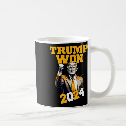 Mug Donald Trump a gagné l'inauguration de l'élection (Droite)
