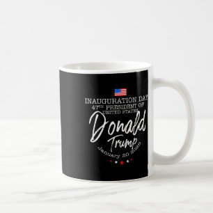 Mug Donald Trump a gagné l'inauguration de l'élection
