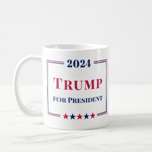 Mug Donald Trump à la présidence 2024 États-Unis Rouge