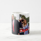 Mug Donald Trump avec première Madame Melania (Centre)