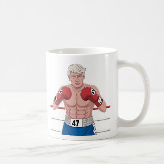 Mug Donald Trump : Boxer #47 (Droite)