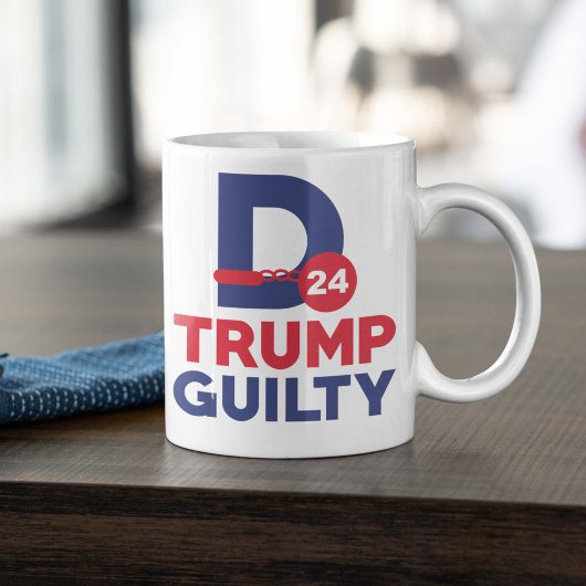 Mug Donald Trump coupable