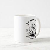 Mug Donald Trump Cowboy - Jouer à des jeux stupides (Devant droit)