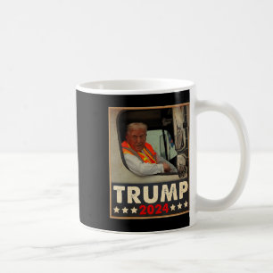 Mug Donald Trump dans l'équipe de camion de Garge pour
