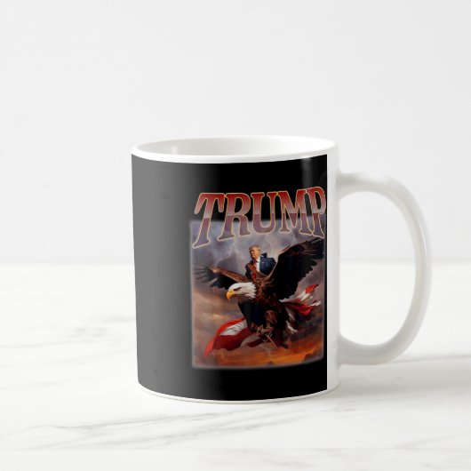 Mug Donald Trump Eagle Président américain 2024 Prenez (Droite)