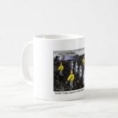 Mug Donald Trump fend vers le bas sur tous les (Devant gauche)