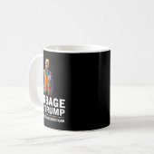 Mug Donald Trump Garbage Orange réflexe de sécurité (Devant gauche)