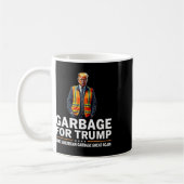 Mug Donald Trump Garbage Orange réflexe de sécurité (Gauche)