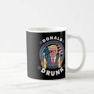 Mug Donald Trump ivre 4 juillet drôle de boisson Prés