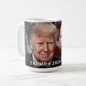 Mug Donald Trump JD Vance 2024 Politique (Devant gauche)