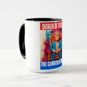 MUG DONALD TRUMP - LE ROI COMEBACK (Devant gauche)
