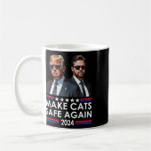 Mug Donald Trump met les chats en sécurité à nouveau 2 (Gauche)
