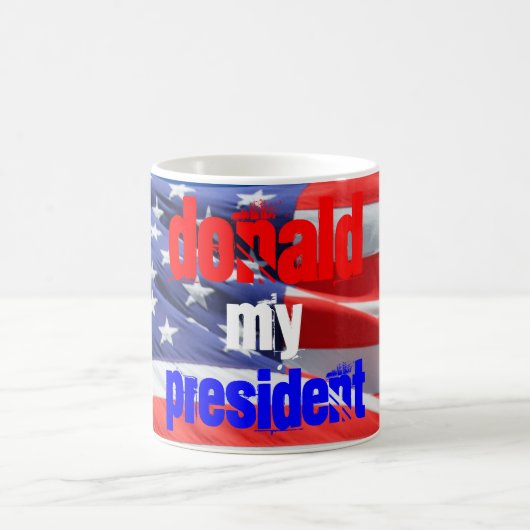 Mug Donald Trump Mon président, Élections 2016 (Centre)
