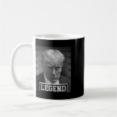 Mug Donald Trump Mugshot 2024 Pas un partisan coupable (Gauche)