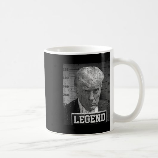 Mug Donald Trump Mugshot 2024 Pas un partisan coupable (Droite)